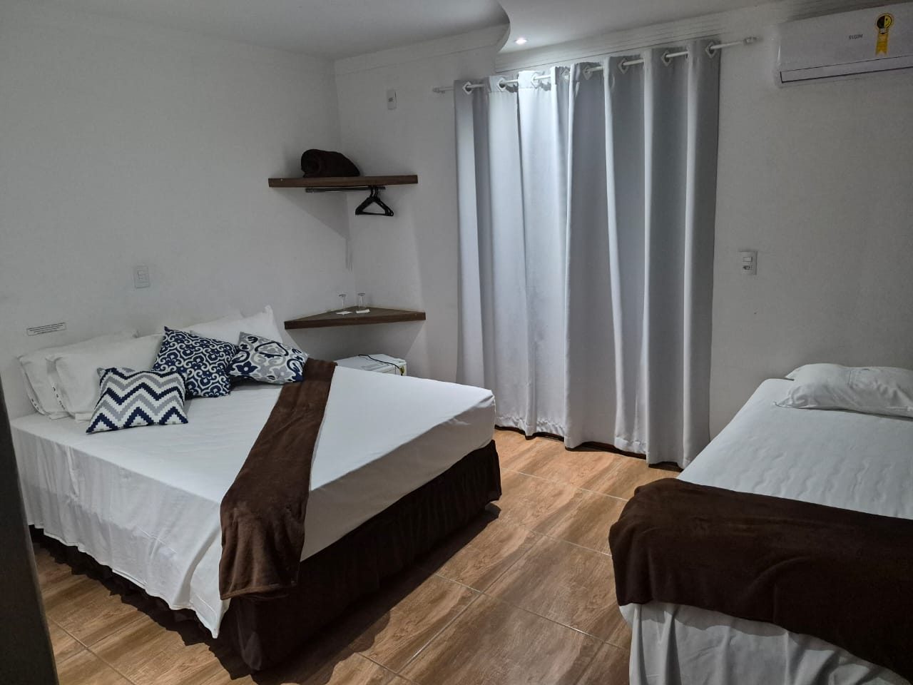 Quarto deluxe da pousada